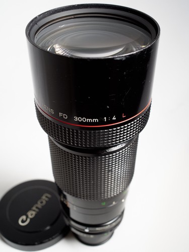 Canon 300 f4 4 - canon, fd-l